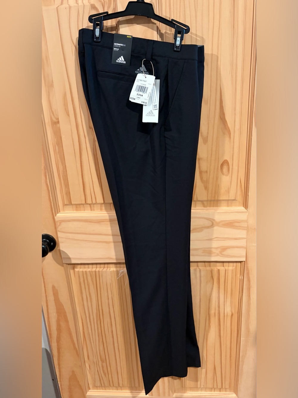 Adidas Men’s Black Golf Pants 33/34